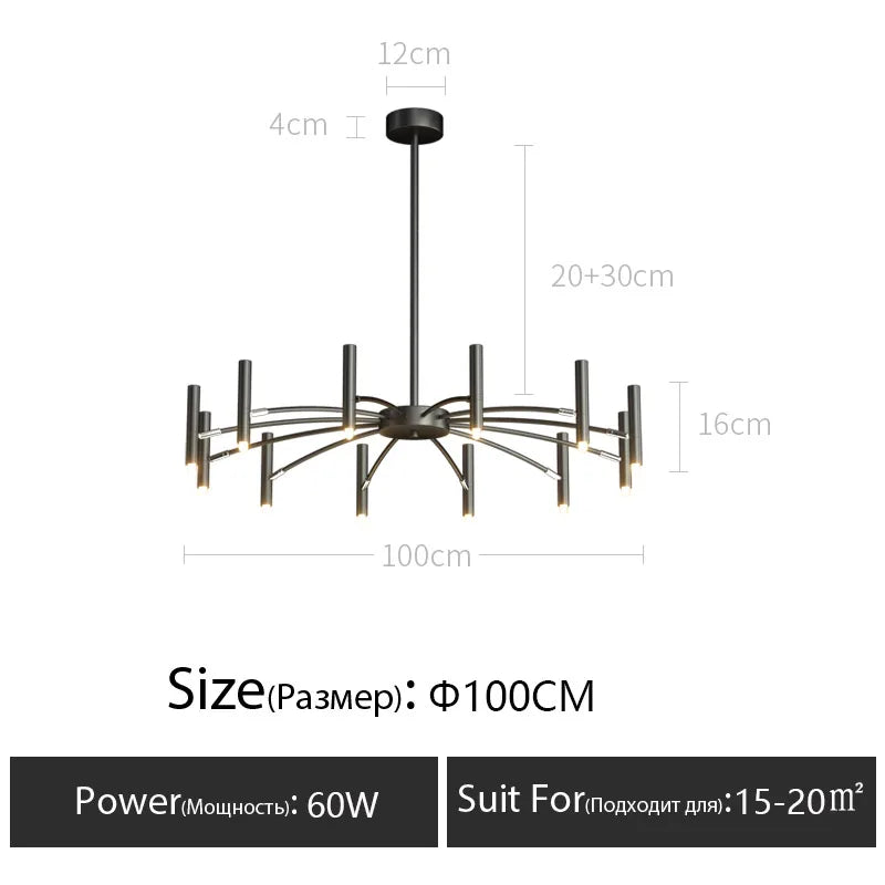 Menorah - Pendant Lamp LUUX