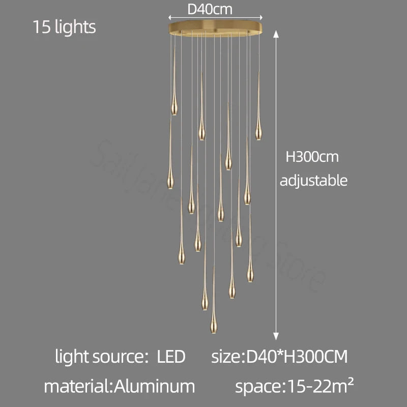 Raindrop - Pendant Lamp LUUX