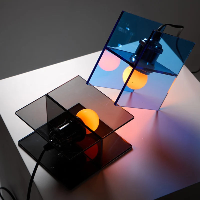 H Chrome - Table Lamp LUUX