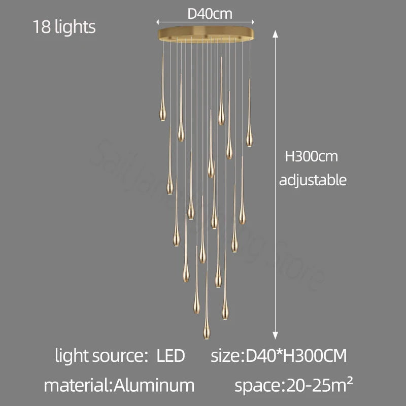 Raindrop - Pendant Lamp LUUX