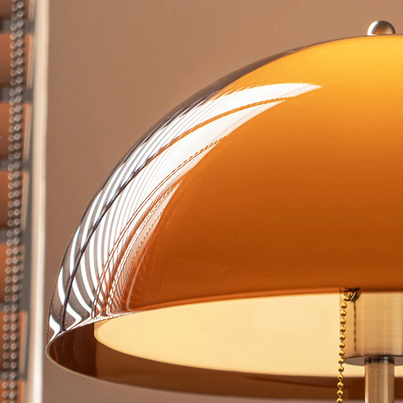 Vintage Dark Brown Acrylic Lampshade Floor Lamp E27 Bulb For Bedroom Living Room Office Indoor Home Decorative Lighting Fixture LUUX