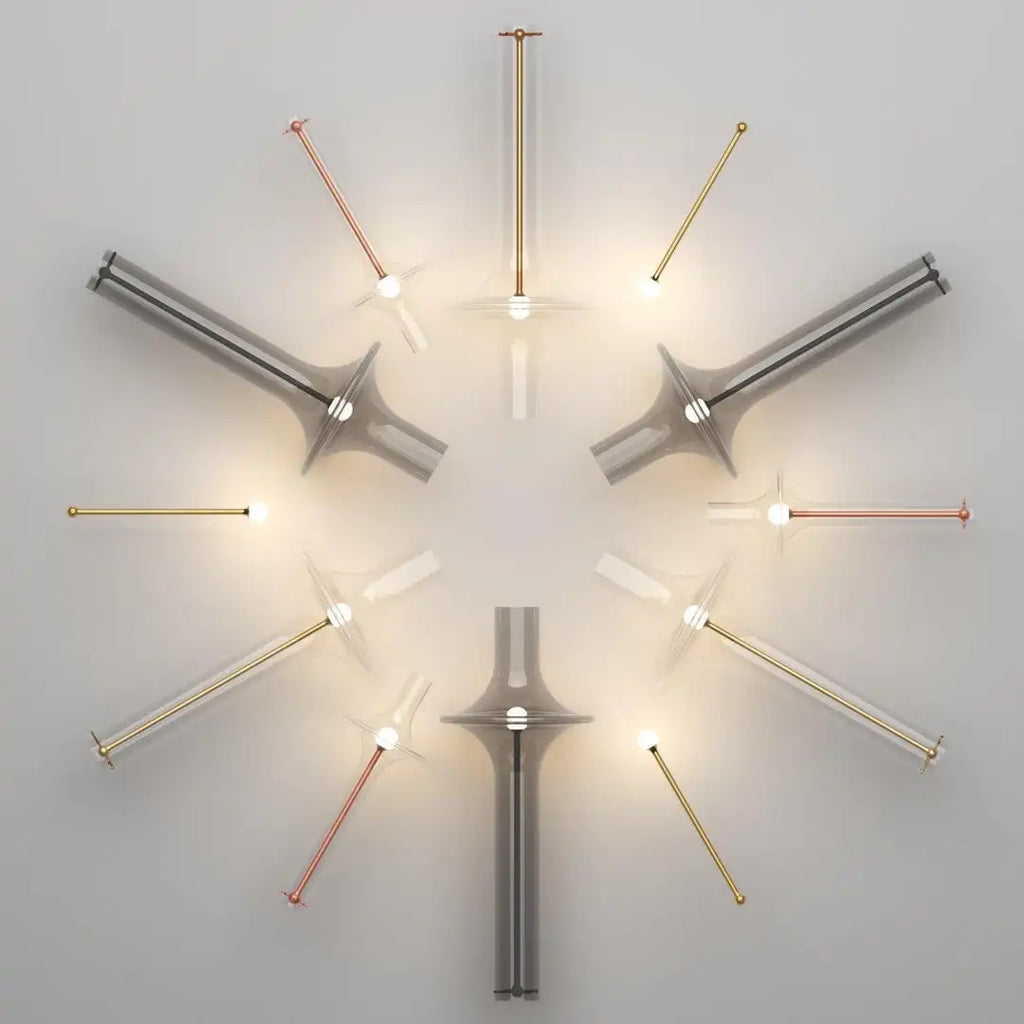 Nordic Postmodern Glass LED Pendant Light Luxury Suspension Lamp for Living Room Kitchen Dining Room Loft Home Decor LUUX