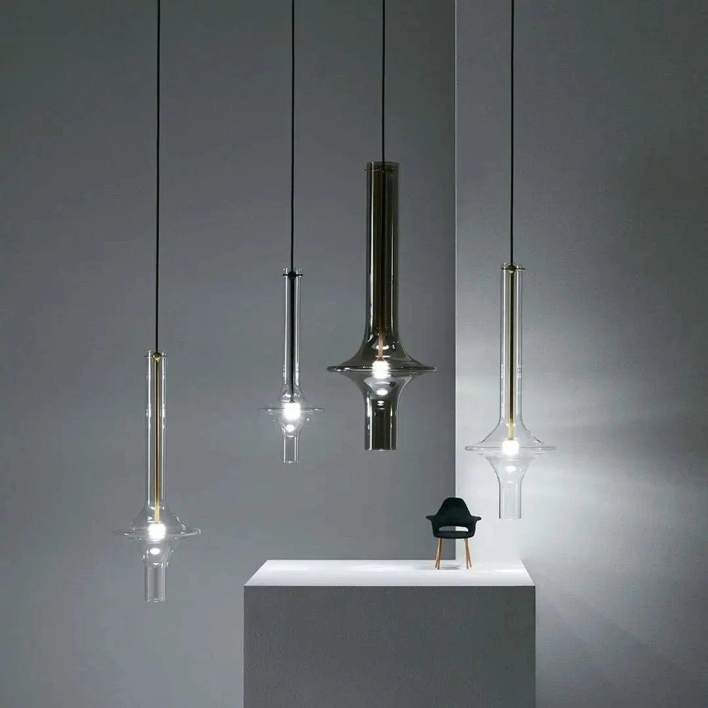 Nordic Postmodern Glass LED Pendant Light Luxury Suspension Lamp for Living Room Kitchen Dining Room Loft Home Decor LUUX