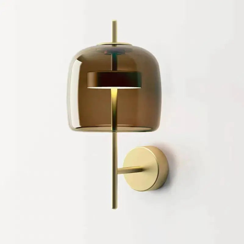 Post-Modern Luxury Glass Wall Lamp, Nordic Designer Lamp for Bedroom, Study, Corridor, Home Decor LUUX