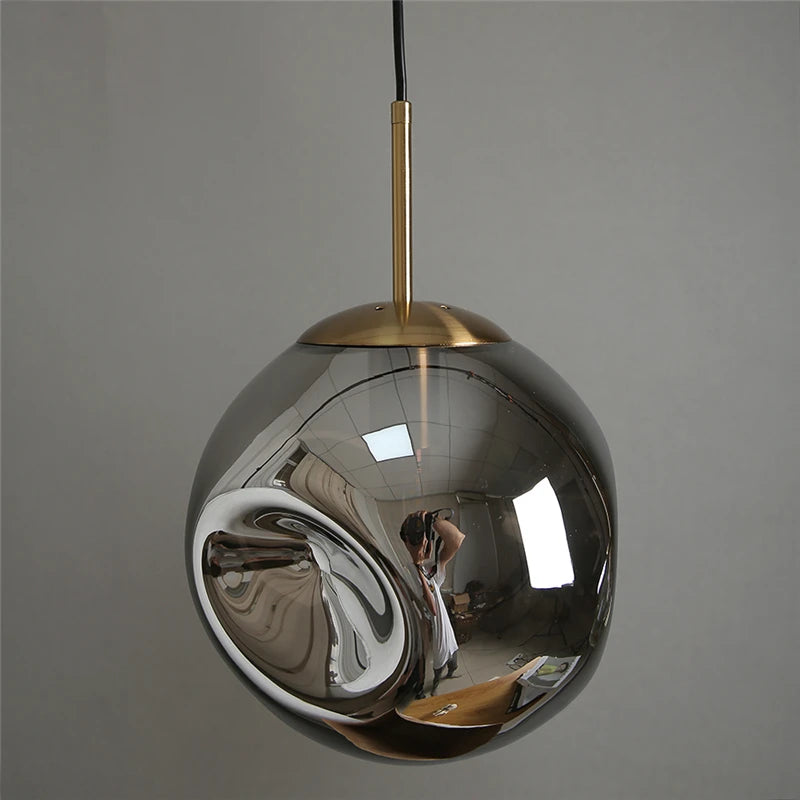 Nordic glass pendant lights simple glass ball hanging lamp Bar Restaurant dinning room lamps Kitchen Home Decor Light Fixtures LUUX