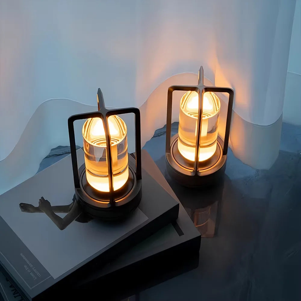 X Column - Table Lamp