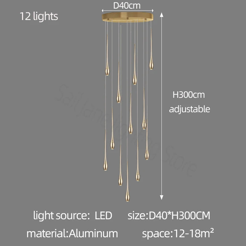 Raindrop - Pendant Lamp LUUX
